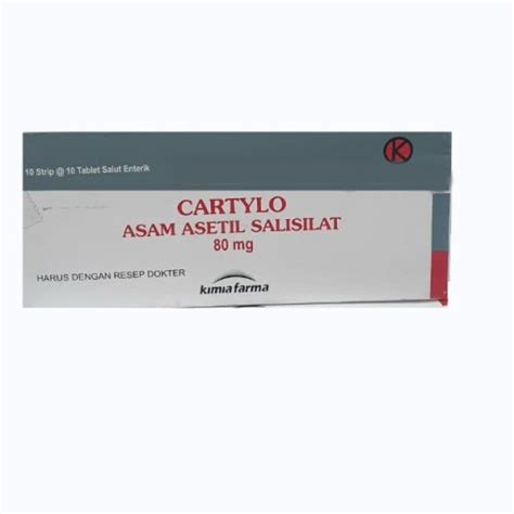 Cartylo 80 Mg 10 Tablet Alodokter Shop