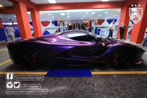 1 Of 1 Purple Ferrari LaFerrari In Malaysia GTspirit