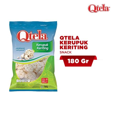 Jual Qtela Kerupuk Keriting Gr Shopee Indonesia