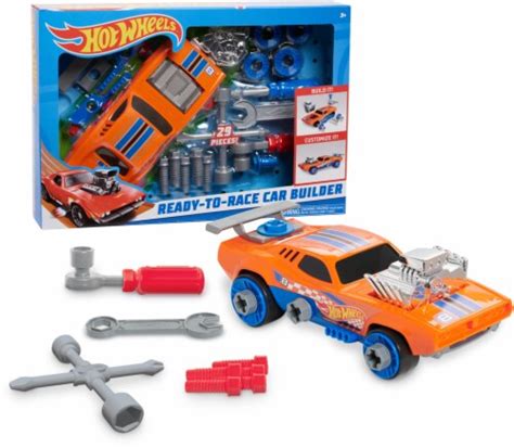 Hot Wheels Ready To Race Car Builder Set Ct Kroger