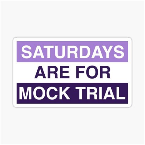 Northwestern Mock Trial Sticker For Sale By Abigailr A Redbubble