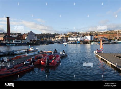 View across Bristol Docks Stock Photo - Alamy