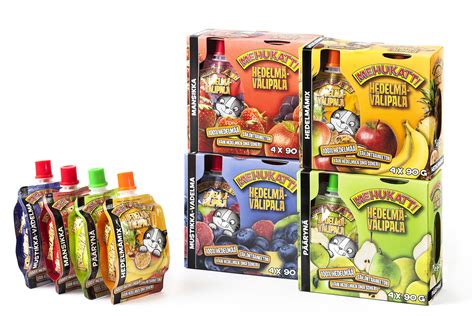 Eckes-Granini Finland Oy Ab - Mehukatti Hedelmävälipala Hedelmämix 4-pack