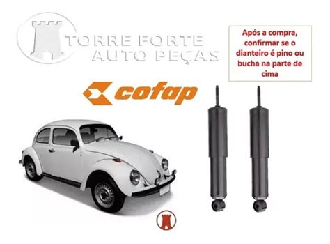 2 Amortecedor Dianteiro Fusca Original Cofap 1980 1300 Parcelamento