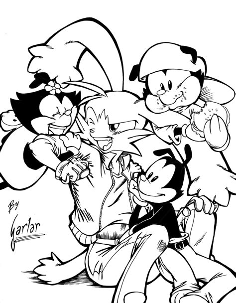 Dibujo De Animaniacs Para Colorear Y Pintar