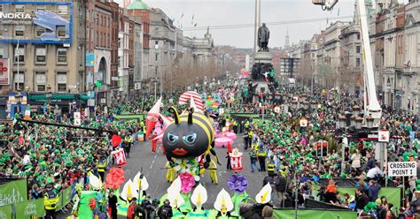 Dublin St Patricks Day Parade Route Start Time Best Viewpoints