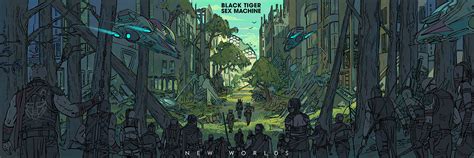 Black Tiger Sex Machine N E W W O R L D S Artwork On Behance