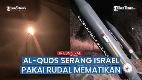 Sejumlah Rudal Mematikan Brigade Al Quds Targetkan Posisi Pasukan