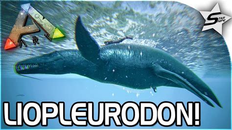 HOW TO TAME LIOPLEURODON In ARK Survival Evolved LIOPLEURODON Taming