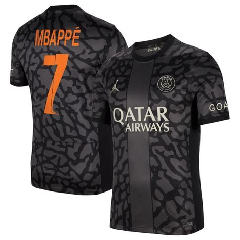 Mbappé Psg 2324 Ucl Third Jersey Soccerarmor