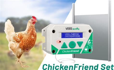 SET VOSS farming ChickenFriend automatische Hühnertür Hühnerklappe