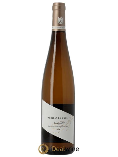 Acheter Rheingau Peter Jakob Kühn Riesling Oestricher Quarzit trocken