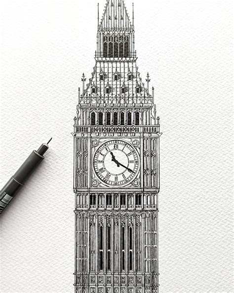 Big Ben Elizabeth Tower In 2024 Big Ben Architecture Big Ben