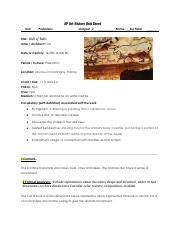 Ap Art History Unit Sheet Docx Ap Art History Unit Sheet Unit