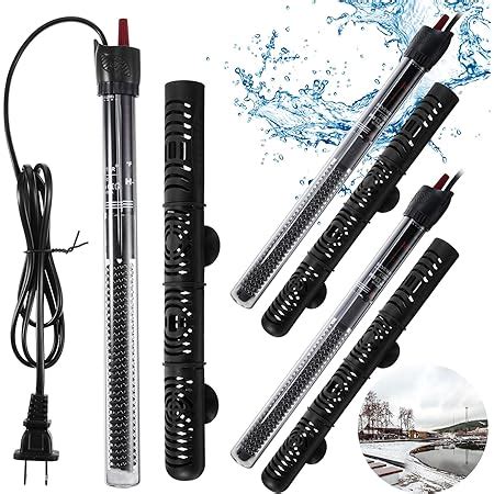 Amazon VIHOSE 3 Pcs 300w Outdoor Pond Heater Small Pond Heater