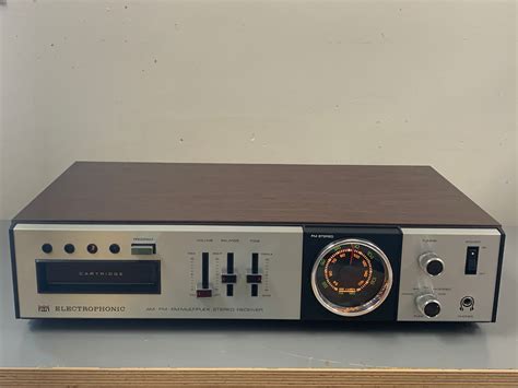 Morse Electro Products T 4210 Stereo Receiver With 8 Track Player The