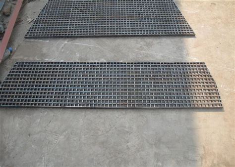 Hot Dipped Galvanized Pressure Locked Grating Heavy Duty Metal Floor