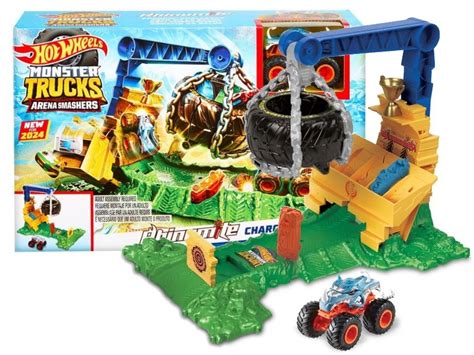 Hot Wheels Monster Truck Zestaw Arena Smahers Masywny Adunek Autko Allegro Pl