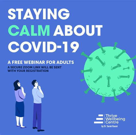 Staying Calm During Covid Thrive Wellbeing Centre