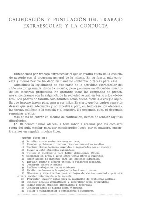 Pdf Calificaci N Y Puntuaci N Del Trabajo Extraescolar Y Aladas