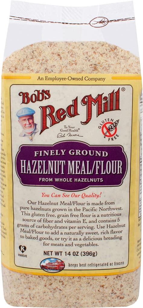 Bob S Red Mill Flour Meal Hazelnut 14 Ounces Almond Flours Grocery And Gourmet Food