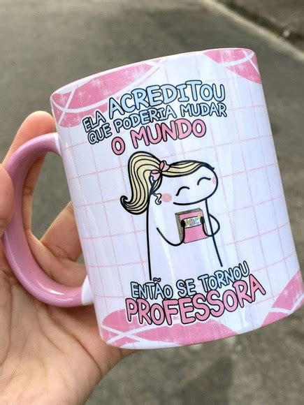 Caneca Personalizada Dia Dos Professores Flork Elo7