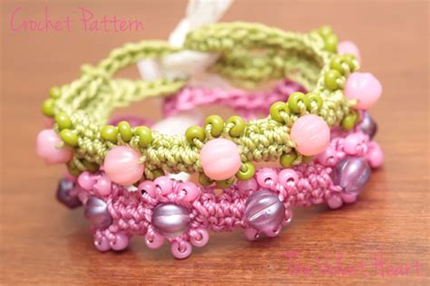 Beaded Jewelry Pattern Crochet Bracelet Jewelry Tutorial Easy