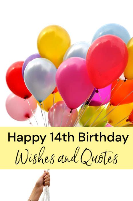 Happy 14th Birthday Wishes And Quotes For Teenagers