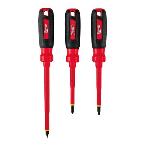 Milwaukee Tool Insulated Screwdriver Set 3 Piece The Home Depot Canada