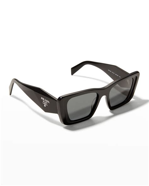 Prada Marble Acetate Butterfly Sunglasses Neiman Marcus