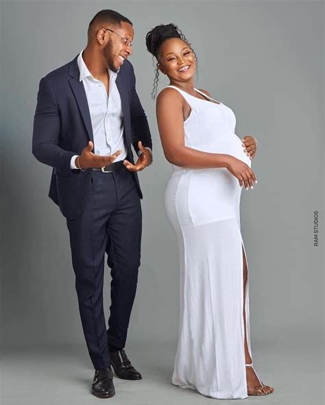 Photos Of Yolo Actor Cyril And His Baby Mama Eyram With A Baby Bump