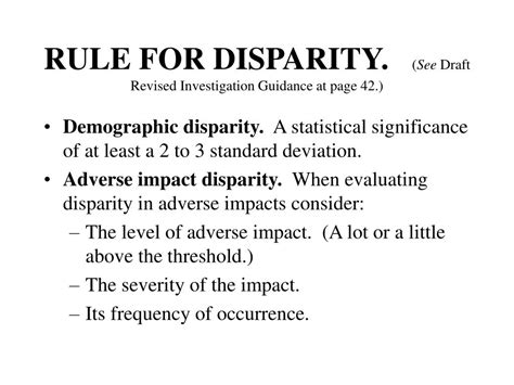 Ppt Disparate Impacts Analysis Powerpoint Presentation Free Download