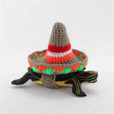 Sombrero Hat For Tortoise Turtle Costume Etsy