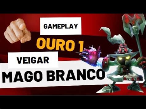 Veigar Mago Branco Domina No Ouro Solo Gameplay Pica De League Of