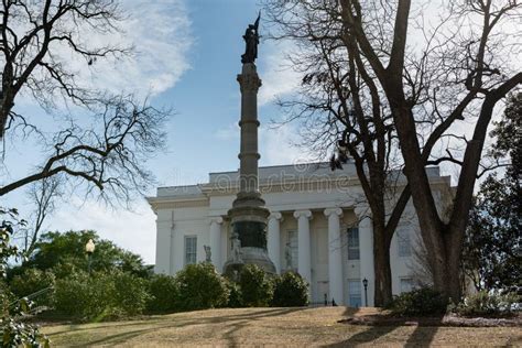 Alabama Confederate Monument Editorial Stock Image Image Of