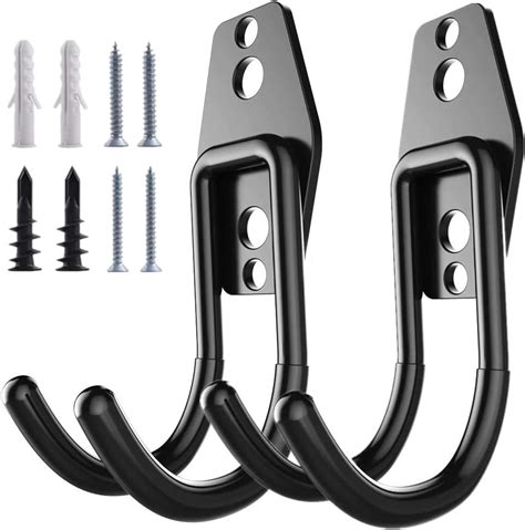 Yisunnan Heavy Duty Garage Storage Utility Double Hooks