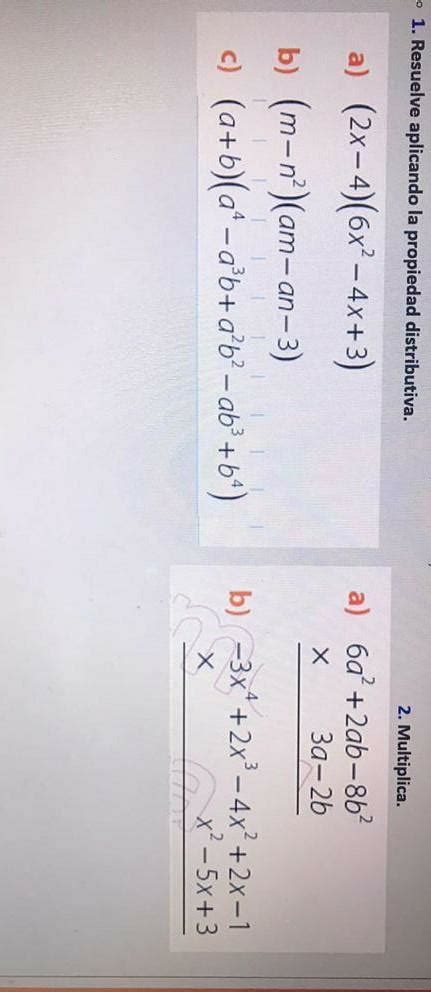 hola ayúdenme con estos problemas matemáticos porfavor Brainly lat