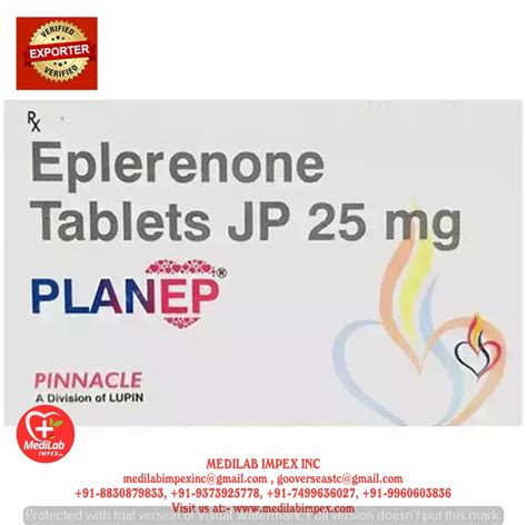 Eplerenone Tablets Mg At Rs Stripe In Nagpur Id