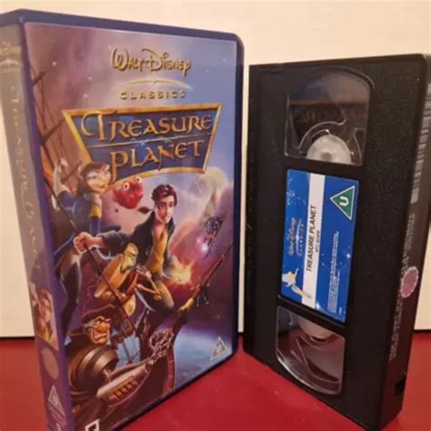 TREASURE PLANET Walt Disney PAL VHS Video Tape A262 Good