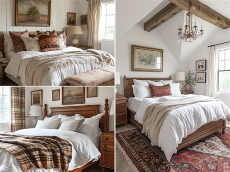 Vintage Farmhouse Bedroom Ideas