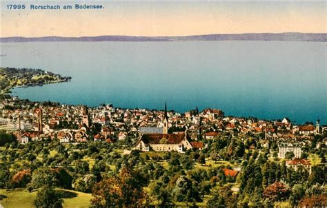 AK Ansichtskarte Rorschach Bodensee SG Panorama Nr Yy57248