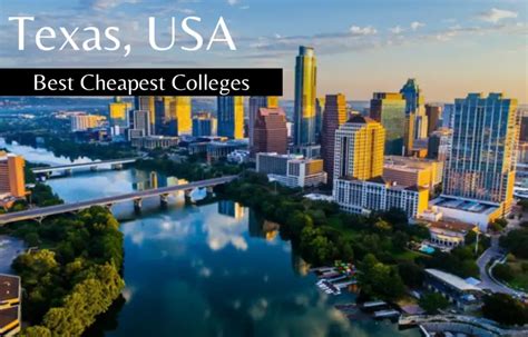 Best Cheapest Colleges in Texas, USA