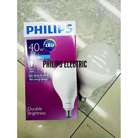 Jual TERMURAH LAMPU LED PHILIPS 40 WATT 40WATT 40W 40 W Shopee