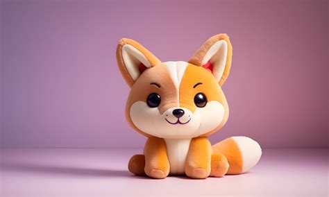 Cute Plush Fox Toy Free Download Ai Scribbles