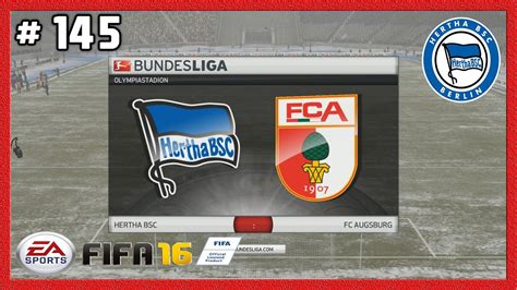 Fifa 16 Karriere 145 German Deutsch HERTHA BSC NEULINGE IN