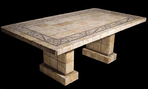 Ramses Mosaic Tables Mosaic Stone Tables