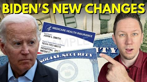 Biden S Change To Social Security Medicare Ssdi Ssi Youtube