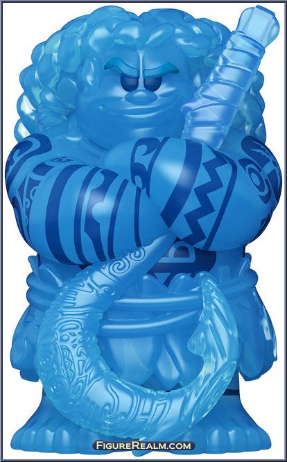 Maui Translucent Blue Moana Liter Soda Funko Action Figure