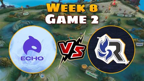 ECHO VS RSG GAME 2 HIGHLIGHTS MPL PH SEASON 10 WEEK 8 DAY 1 YouTube