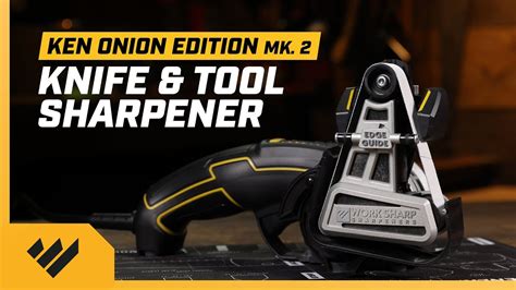 This Is The Ken Onion Edition Mk Knife And Tool Sharpener Youtube